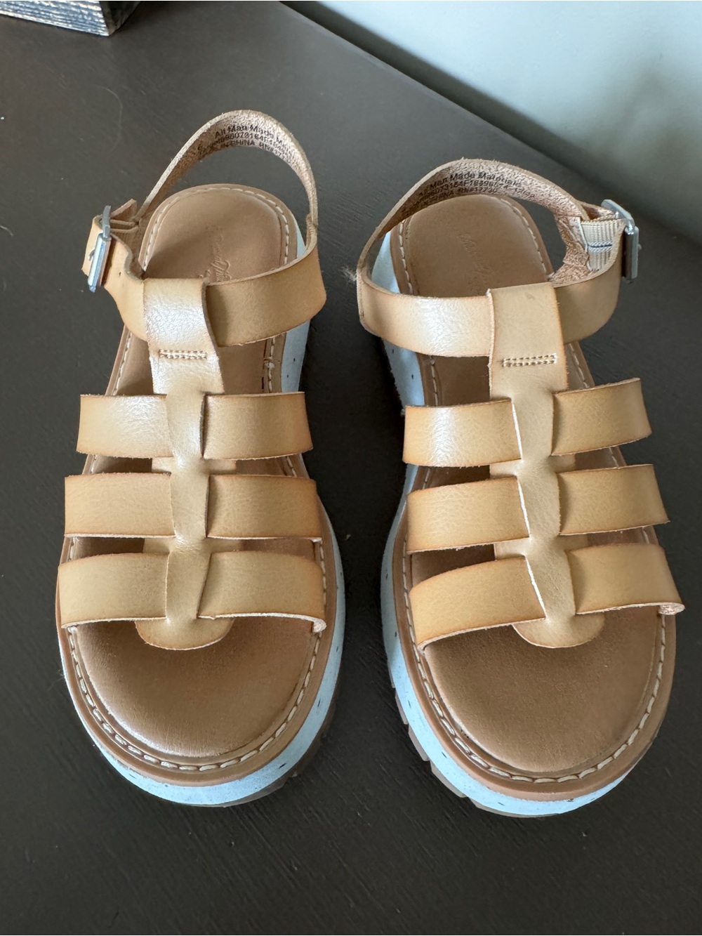 Target Beige/Tan Strappy Sandals